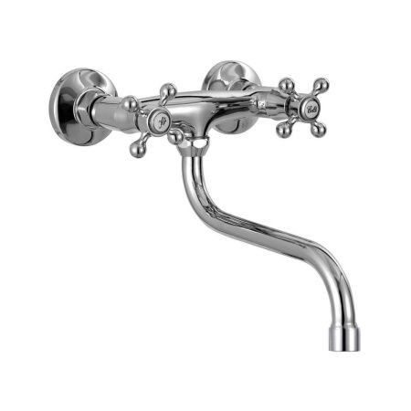 Смеситель для кухни Fashun A4608 настенный хром