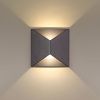 Уличный настенный светодиодный светильник Odeon Light Tibro (Тибро) 3907/10WL