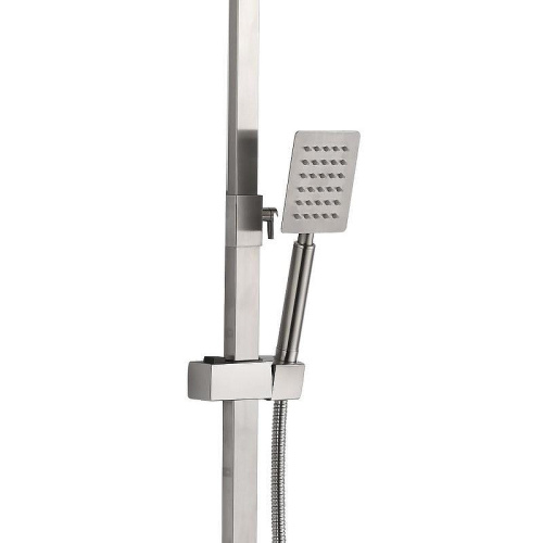 Душевая стойка D-Lin H10A21 настенная цвет сатин - фото 5