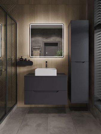 Тумба с раковиной Orange Line Li-80TugMDF+B04-405W 80х50