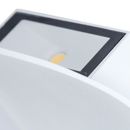 Уличный настенный светодиодный светильник Arte Lamp Eclipse (Ецлипсе) A6079AL-1WH