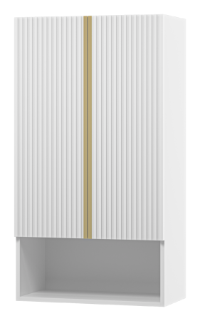 Шкаф Brevita Vega VEG-08060-011 60х110 подвесной цвет белый