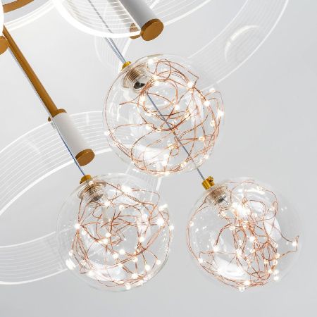Люстра потолочная LED4U L1040-750 WT