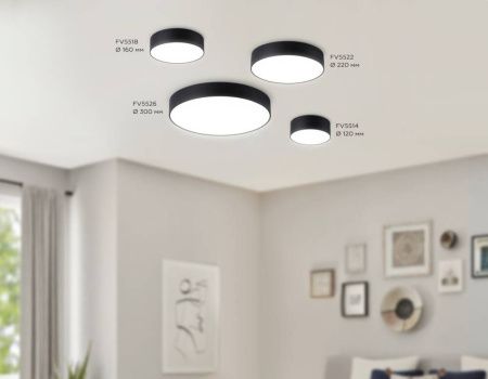 Светильник потолочный Ambrella Light Air Alum (Аир Алум) FV5514