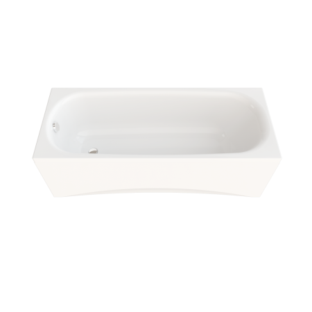 Ванна акриловая Тритон Ультра Щ0000013002 170х70 пристенная прямоугольная без ножек и каркаса