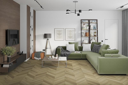 Кварцвиниловая плитка Damy Floor CHEVRON LVT DF05-Ch-LVT Сен-Жермен - фото 4