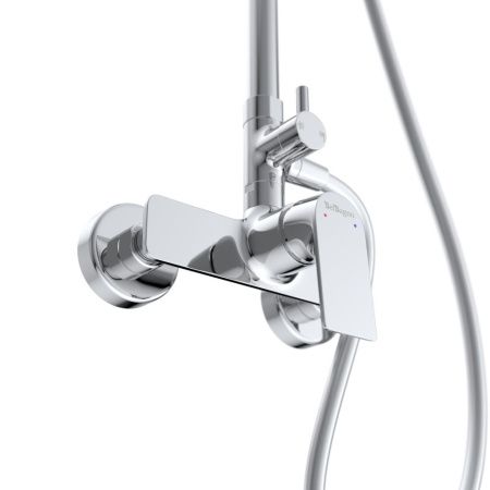 Комплект: стойка со смесителем BelBagno MARINO MARINO-DOCM/LVM-CRM настенный хром