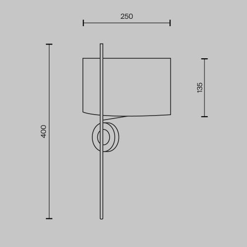 Бра Maytoni Glamping MOD437WL-02BG - фото 5