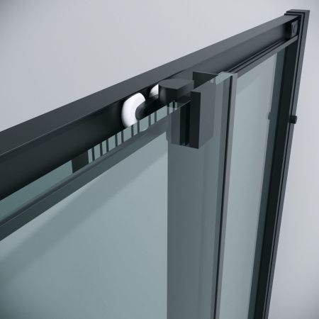 Душевой уголок Grossman Cosmo 300.K33.02.9090.21.00 90х90 стекло прозрачное профиль черный без поддона