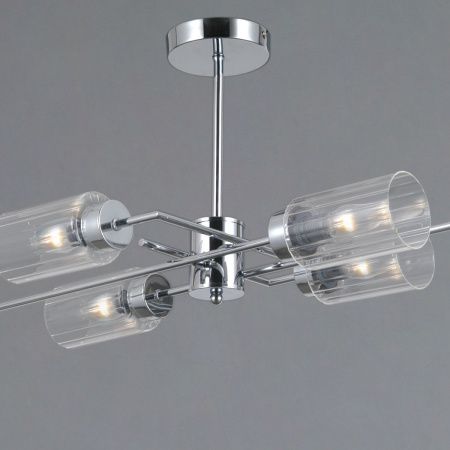 Люстра на штанге Illumico IL0734-6ASQ-25 CR NAPLES