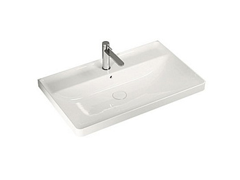 Раковина из санфаянса Hatria CANALGRANDE Y1EK01 80х50 подвесная цвет белый