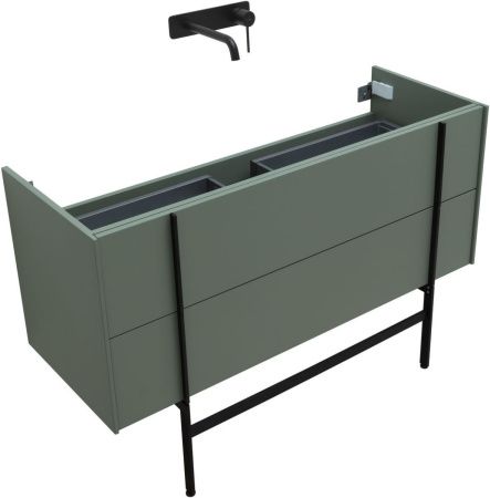 Тумба под раковину Allen Brau Reality 1.32008.CGM 120х50 подвесная цвет зеленый