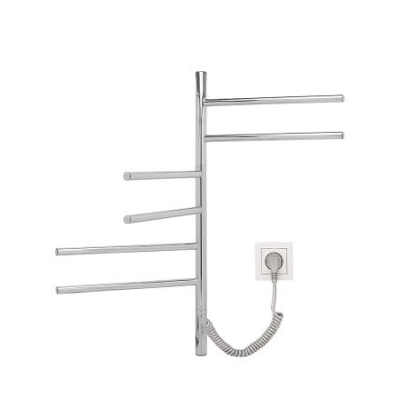 Полотенцесушитель Vincea VTD-1S2CE 43х80 электрический хром