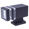 Уличный настенный светильник Uniel UUL-A01S UUL-S23A 60W/E27 IP65 BLACK