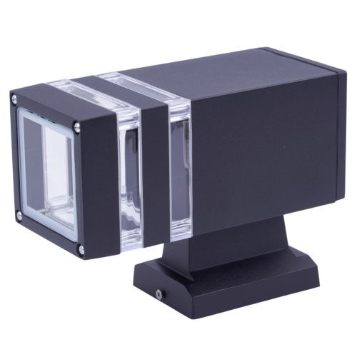 Уличный настенный светильник Uniel UUL-A01S UUL-S23A 60W/E27 IP65 BLACK - фото 2
