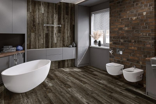 Кварцвиниловая плитка Damy Floor FAMILY LVT TCM369-7-LVT Дуб Рустикальный Черный - фото 5
