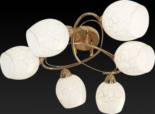Люстра потолочная Toplight Janelle Gold (Джанелле Голд) TL7440X-06FG - фото 2
