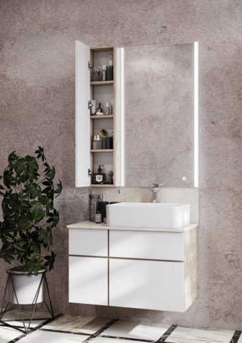 Шкаф Aquaton Мишель 1A244303MIX40 23х15х101 - фото 5
