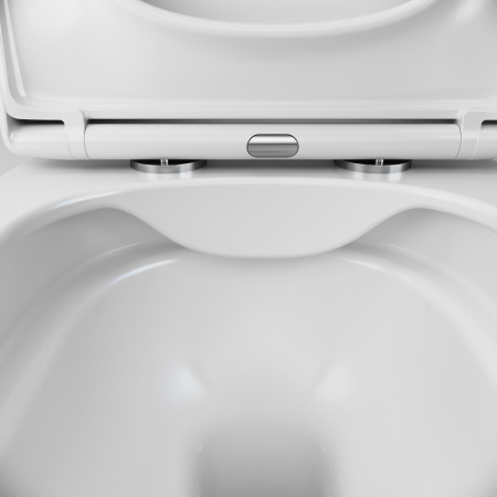 Унитаз подвесной Am.Pm Spirit V2.0 C701701SC белый с сиденьем микролифт безободковый каскадный смыв