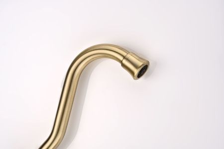 Смеситель для кухни Paulmark RETRO Re213226-BR на мойку бронза