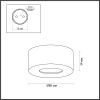 Светильник накладной Odeon Light Bene (Бене) 4283/7CL