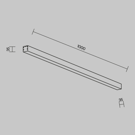 Светильник линейный Maytoni Technical LL311003