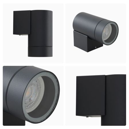 Уличный настенный светильник Apeyron Graphite (Грапхите) 11-118