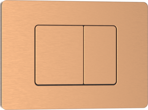 Клавиша смыва механическая Iberica Blanca INOX-C IB.B011.007.002 цвет желтый - фото 2