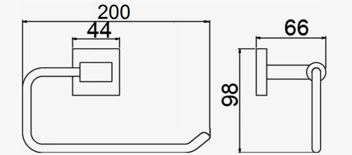 Бумагодержатель D-Lin D241222-1 - фото 2