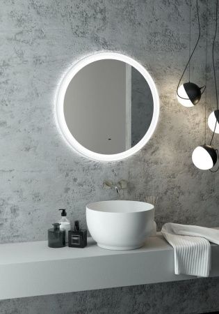 Зеркало Continent Planet White ЗЛП1170 70х70 подвесное