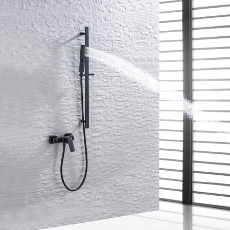 Смеситель для душа Allen Brau Infinity 5.21010-31 настенный черный