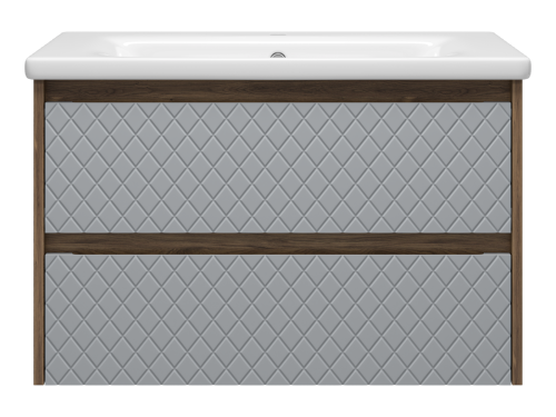 Тумба под раковину Brevita Chester CHE-09080-49502Я 77х44х49 подвесная - фото 2