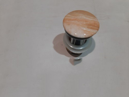 Раковина из санфаянса CeramaLux 185 58х43 накладная цвет многоцветный