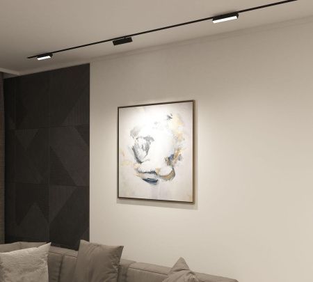 Трековый светильник Denkirs Smart Linear (Смарт Линеар) DK8009-BK