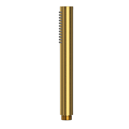 Душевая лейка Whitecross Y brushed gold MICRO-GLB округлая - фото 2