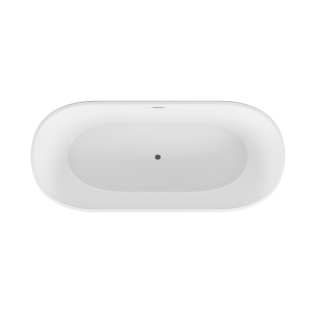 Ванна акриловая Grossman Forta GR-1503MB 170х75 отдельностоящая овальная с каркасом