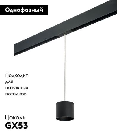 Трековый однофазный светильник Lightstar RULLO (РУЛЛО) PRORP3487