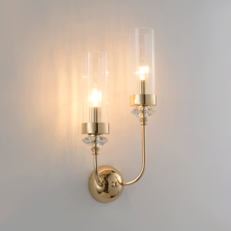 Бра Crystal Lux Secret (Сецрет) SECRET AP2 GOLD