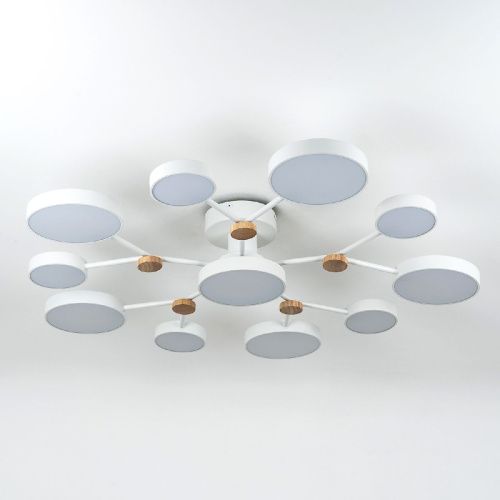 Люстра потолочная LED4U L3201-960 WT - фото 5