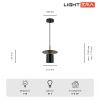 Светильник подвесной Lightera Onitsha (Онитсха) LE144L-21B