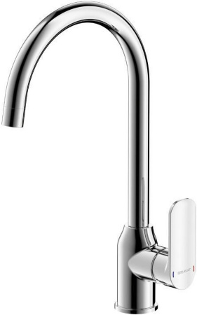 Смеситель для кухни Bravat LOUISE F7191183CP-RUS на мойку хром