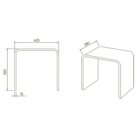Стул Veconi ST-AC-1T