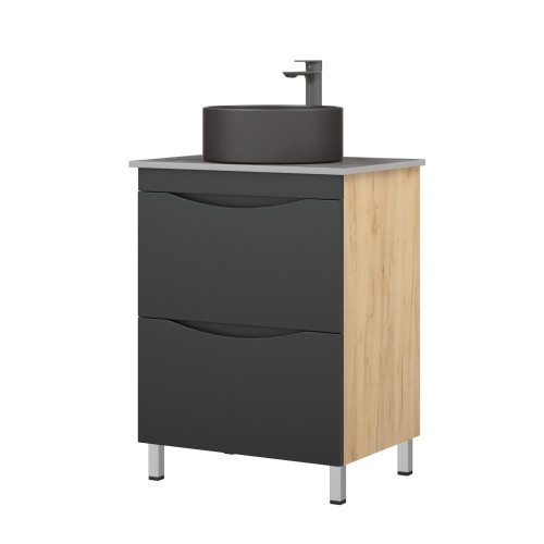 Тумба под раковину Corozo Лиана SD-00001671 59х44х83 - фото 4