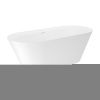 Ванна акриловая Wellsee Cute Twin R 238401000 170х75 отдельностоящая овальная с ножками