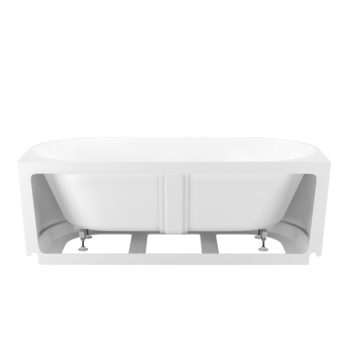 Ванна акриловая Wellsee Festive Fox 287302000 170х80 пристенная полукруглая с ножками - фото 3 Ванна акриловая Wellsee Festive Fox 287302000 170х80 пристенная полукруглая с ножками - фото 3