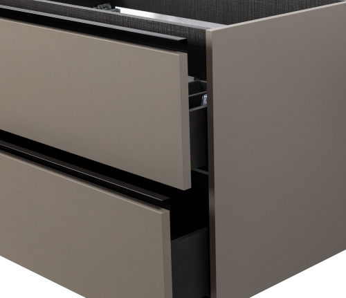 Тумба под раковину Visobath Granada 76543/87602 80х45х55 подвесная цвет кварц - фото 4