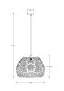 Светильник подвесной Arte Lamp Celesta (Целеста) A7057SP-1BK