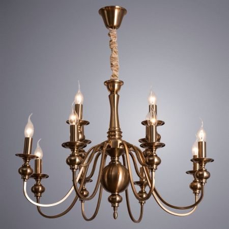 Люстра подвесная Arte Lamp Passoni (Пассони) A6097LM-12PB