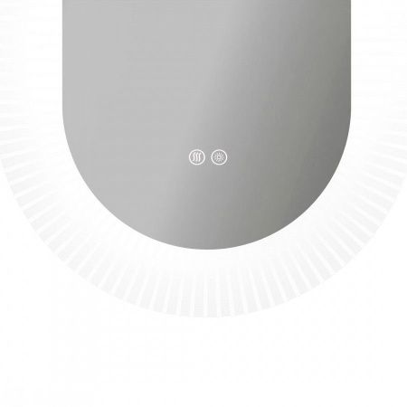 Зеркало с подсветкой и антизапотевателем Maretti Anna AN1450110V12EL 50х110 подвесное