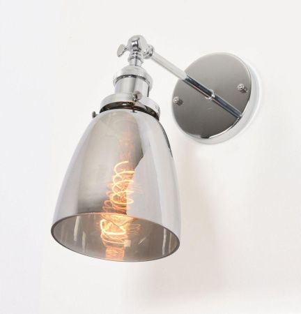 Бра Lumina Deco Fabi (Фаби) LDW 6800-1 CHR+GY